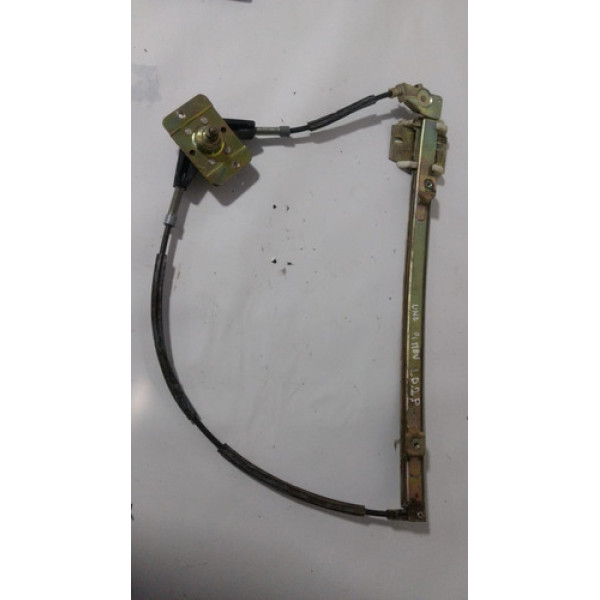 Maquina Vidro Manual Dianteira Direita Uno 2 Port 2005/2013 