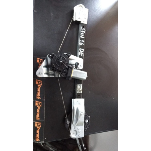 Maquina De Vidro Dianteira E Renault Logan Sandeiro