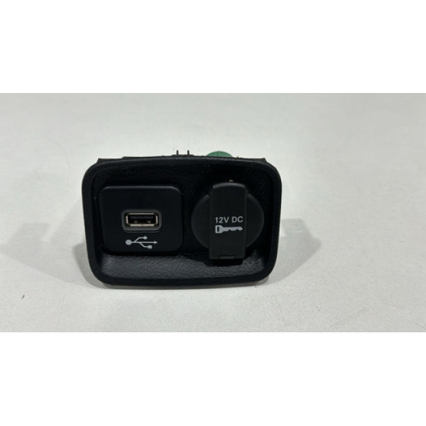 Moldura Porta Usb / 12v Fiat Toro 2018 Á 2021 Original Usado