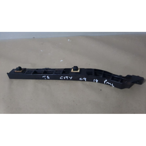 Guia Para-choque Traseiro Esquerdo Honda City 09/14 Original