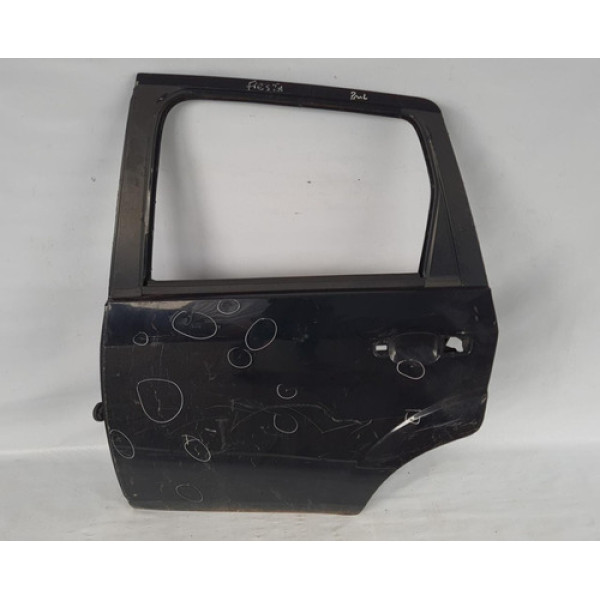 Porta Fiesta Traseira Esquerda 2008 A 2012