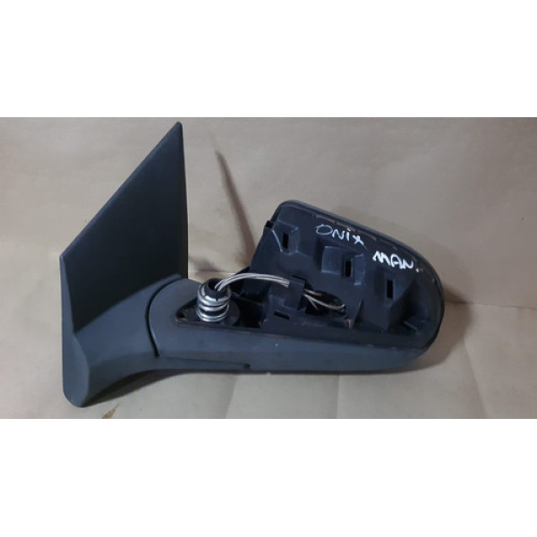 Retrovisor Manual Esquerdo Onix Prisma 12/19 S/capa