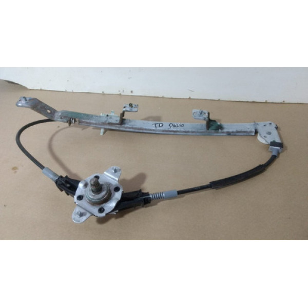 Máquina Vidro Manual Tras Direita Siena Palio 02/14 