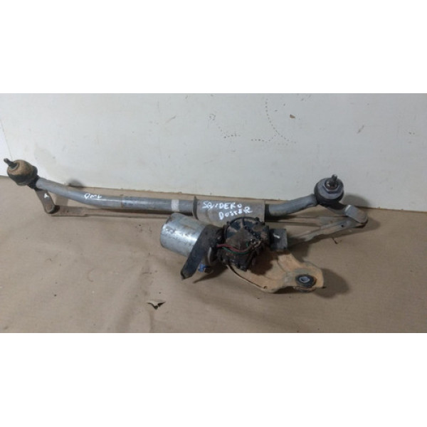 Galhada E Motor Limpador Parabrisa Sandero 07/13 Duster 