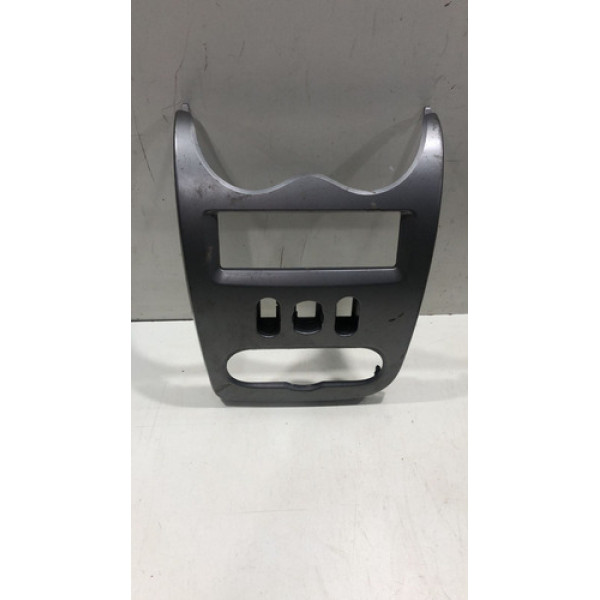 Moldura Painel Central Logan Sandero 2008 Á 2012 Original