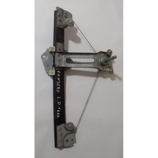 Máquina Vidro Traseiro Direito Renault Sandero 2008/2012