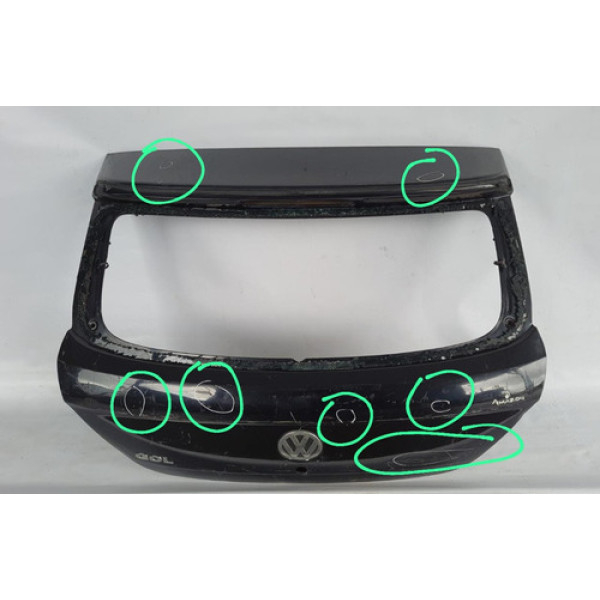 Tampa Traseira Do Porta Malas Volkswagen Gol G5 2008 A 2012