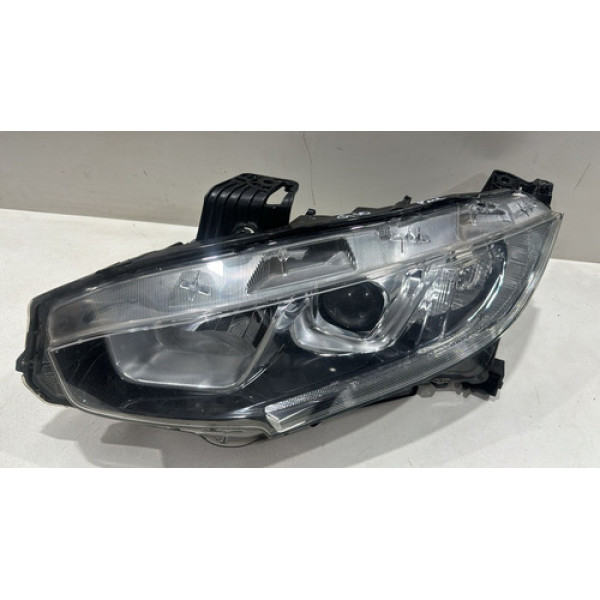 Farol Esquerdo Honda Civic G10 2017 Á 2021 Com Led Original