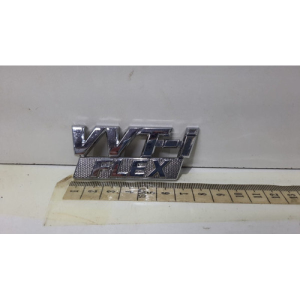 Emblema Vvt-i Flex Paralama Toyota Corolla 2009/2011