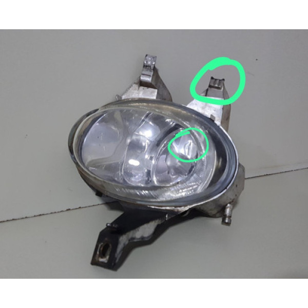 Farol Milha Peugeot 206 Esquerdo 2004 A 2012 Detalhe