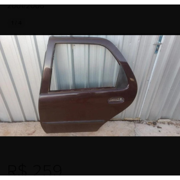 Porta Traseira  Esquerda Palio Siena 4 Portas 2001/2006