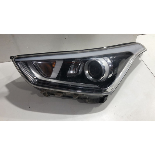 Farol Esquerdo Hyundai Creta 2017 Á 2021 92101m4100