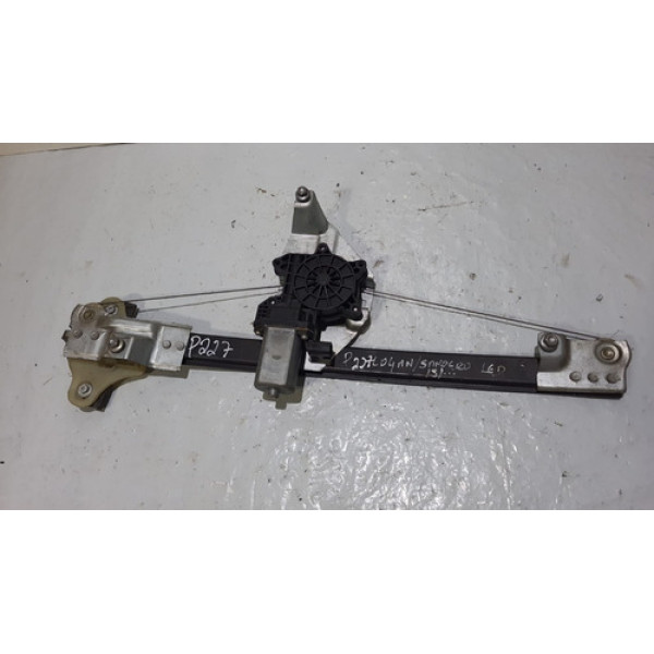 Máquina Vidro Eletri Dianteira Esquer Sandero Logan 2015/21 