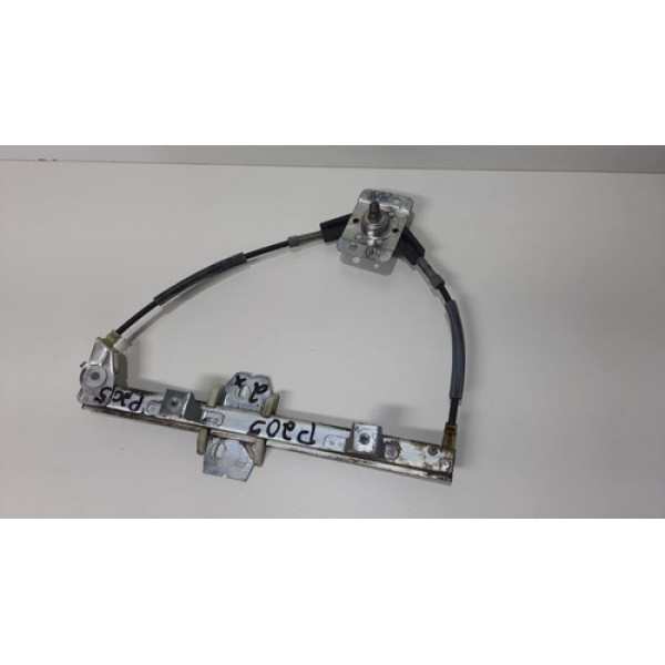 Maquina De Vidro Manual Traseira Esquerda Uno Mille Fire