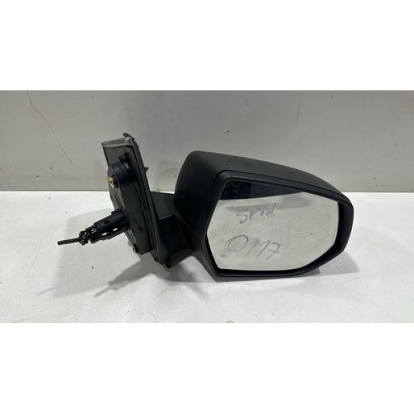 Retrovisor Gm Spin Direito Manual Preto Fosco 2013 Á 2019