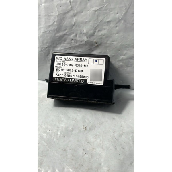 Módulo Microfone Teto Honda Hrv 2016 Á 2020 39180t0ar210m1