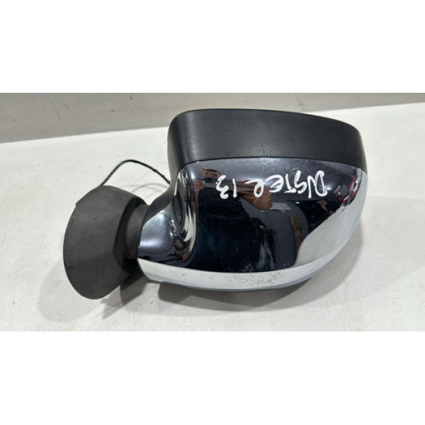 Espelho Retrovisor Duster Esquerdo 2012 2013 2014 Cromado