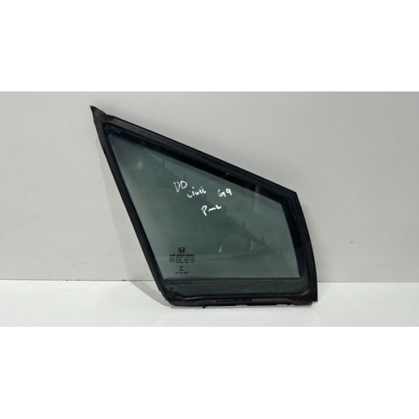 Vidro Fixo Porta Dianteira Direita Honda Civic 2012 A 2015