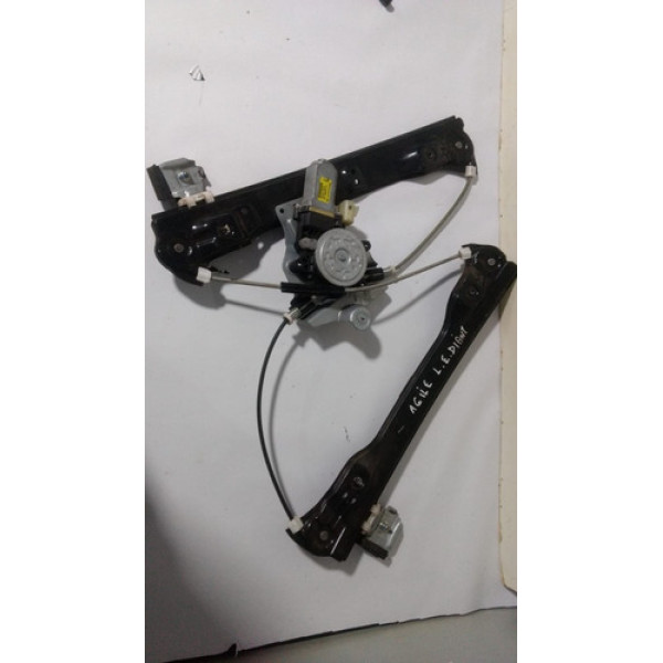 Máquina De Vidro Dianteiro Esquerdo Agile/montana Gm Origina