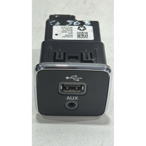 Entrada Usb Auxiliar Painel Jeep Compass 2017 Á 21 53223309