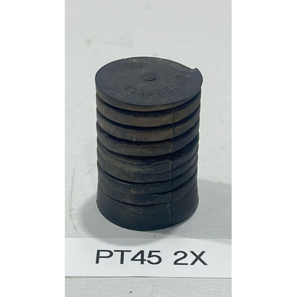 Borracha Batente Capô Toyota Corolla 2015 Á 2019 Original ..