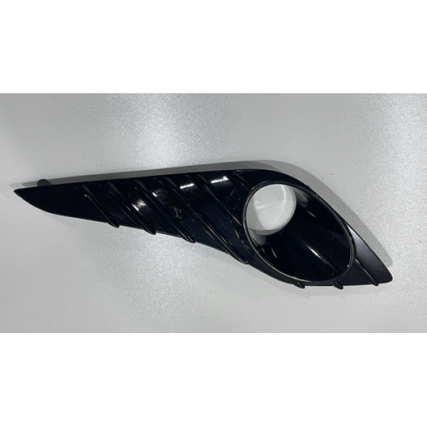 Moldura Farol Milha Esquerdo C/furo Yaris 2019 À 2022 Orig.