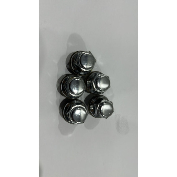 Kit Jogo 5 Polcas Roda Cromada Toyota Corolla 2015 Á 2019