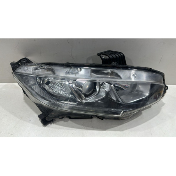 Farol Direito Honda Civic G10 2017 Á 2021 Com Led Original