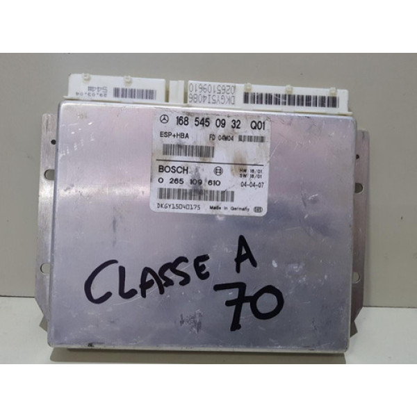 Módulo Injeção 1685450932q01 Esp Hba Classe A 160 1999/2005