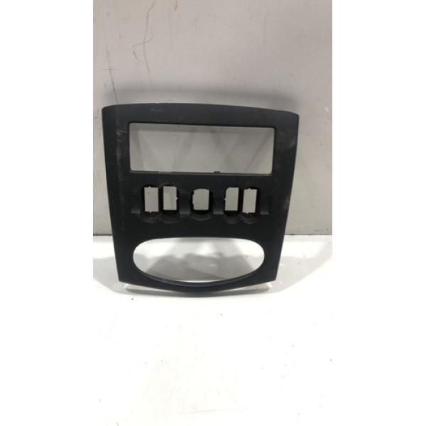 Moldura Painel Central Renault Logan Sandero E08200591489