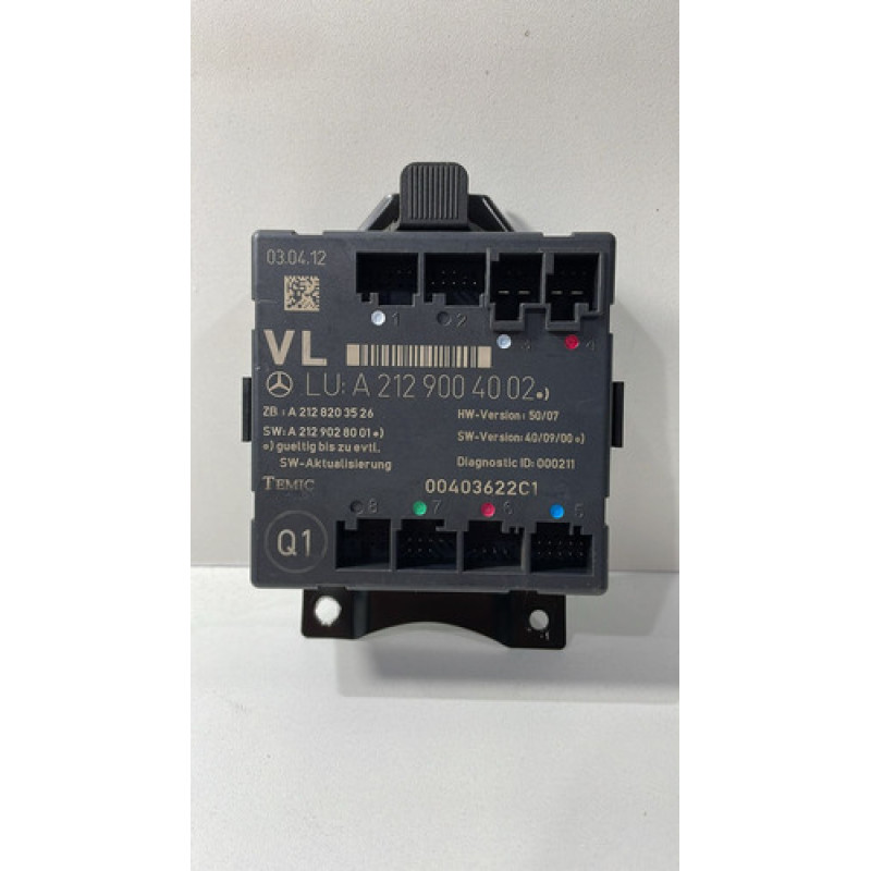 Módulo Porta Dianteira Esquerda Mercedes C180 C200 2011 Á 13 Módulo Porta Dianteira Esquerda Mercedes C180 C200 2011 Á 13