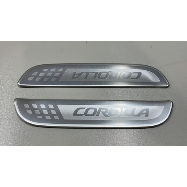 Par Acabamento Soleira Traseiro Corolla 2008