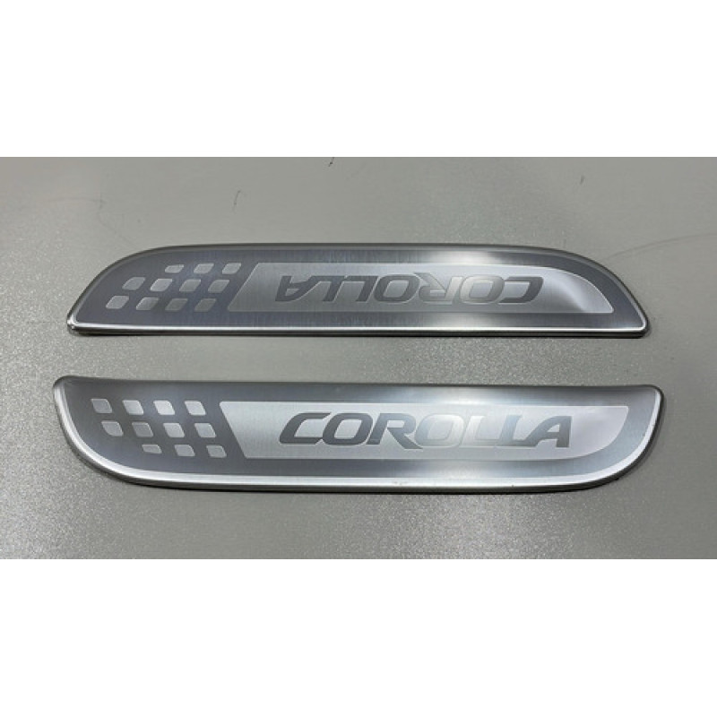 Par Acabamento Soleira Traseiro Corolla 2008 Par Acabamento Soleira Traseiro Corolla 2008