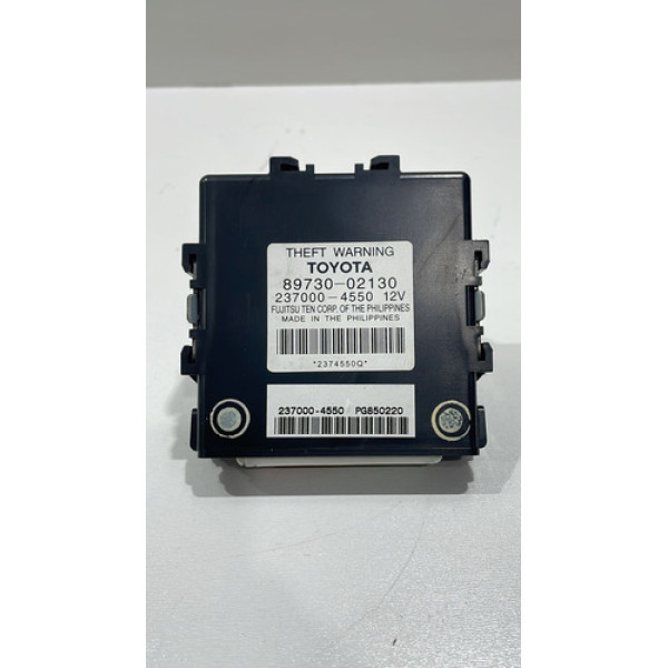 Módulo Alarme Toyota Corolla 2009 Á 2014 Orig. 8973002130 
