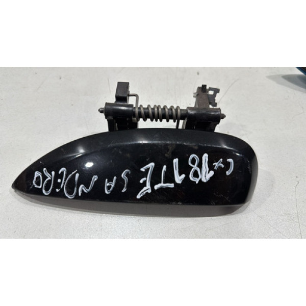 Maçaneta Externa Traseira Esquerda Sandero 2014 2015 2016 17