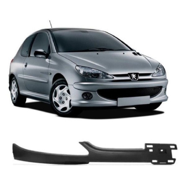 Moldura Grade Radiador 206 1999 00 01 02 08 09 10 11 Direito