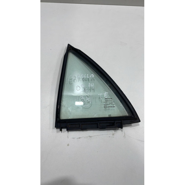 Vidro Fixo Traseiro Esquerd Corolla 2009 2010 2011 2012 2013