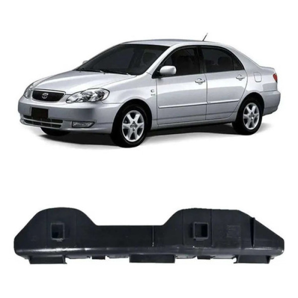 Guia Parachoque Traseiro Corolla 2004/2008 Esquerdo 2005 06