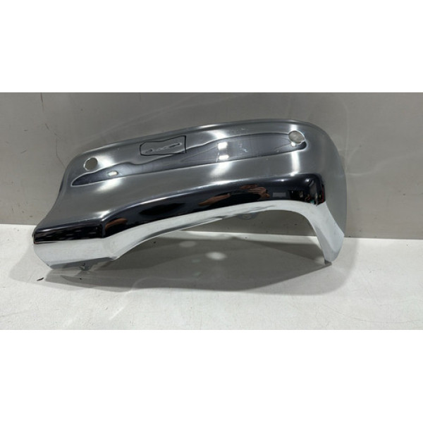 Ponteira Parachoque Hilux Direito Cromado 16/23 Furo Sensor.