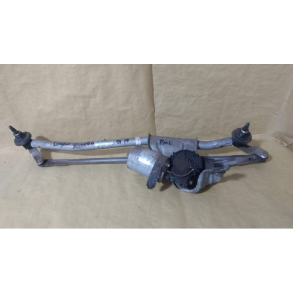 Motor Limpador Parabrisa Logan Sandero 2007 A 2013 Original 
