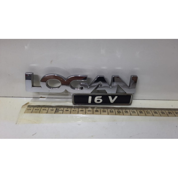 Emblema  Logan 16v  Renault Logan 09/12
