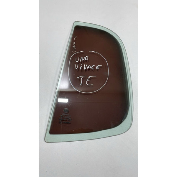 Vidro Fixo Traseiro Esquerdo Uno Vivace 4 Portas 2010/2018 