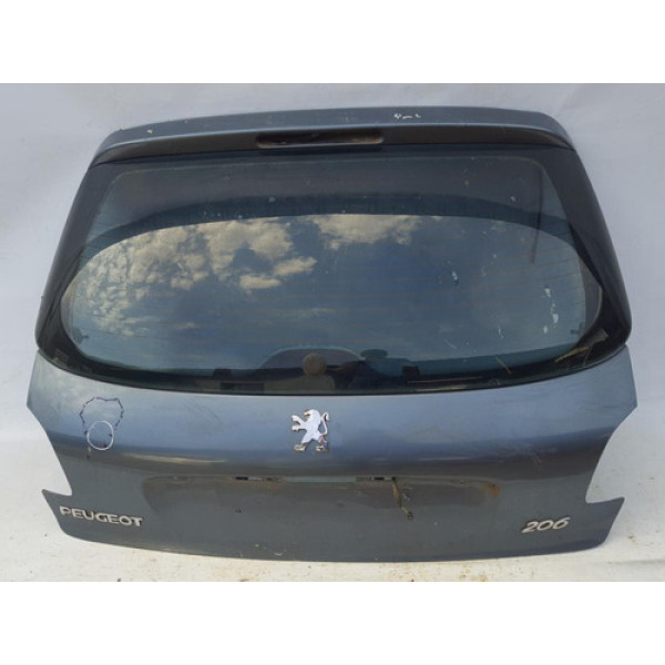 Tampa Traseira Porta Mala Com Vidro Peugeot 206 Usada