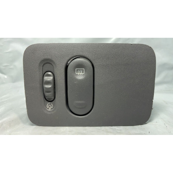 Botão Reostato E Desembaçador Com Moldura Renault Clio