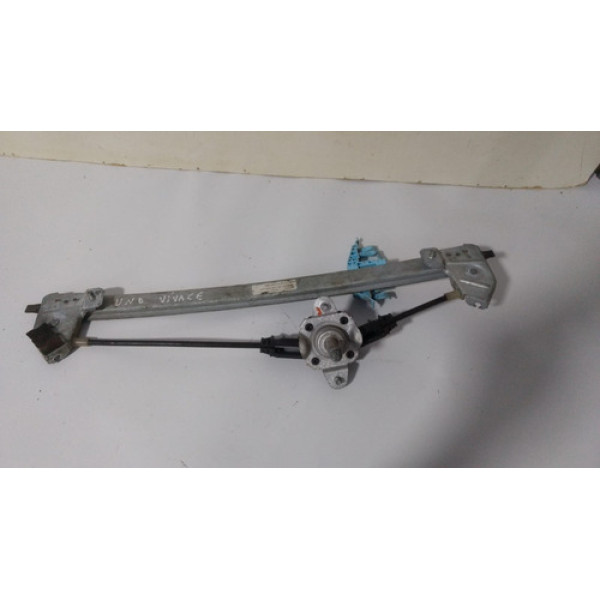 Maquina De Vidro Manual Traseira Esquerda Do Uno Vivace 