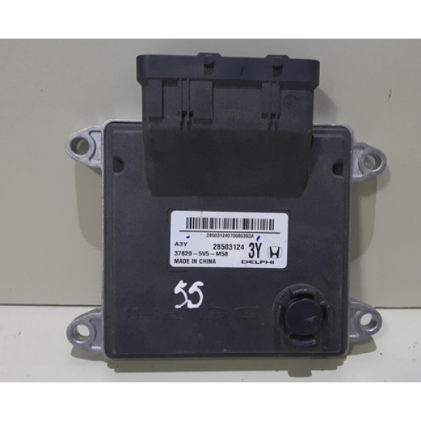 Módulo Injeção Honda Fit 378205v5m58 2015 2016 2017