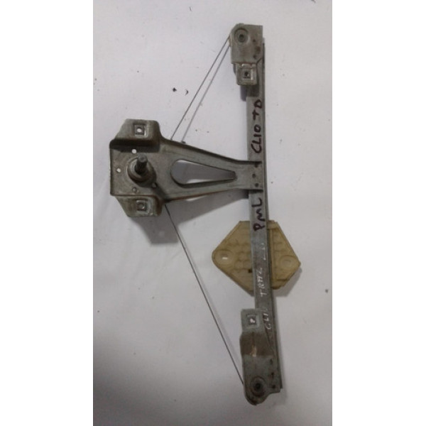 Máquina Vidro Manual T/d Clio 2001 02 03 04 05 10 12 15 2016