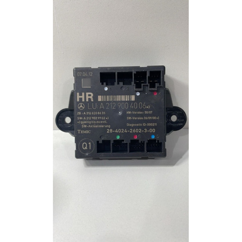 Módulo Porta Traseira Direita Mercedes C180 C200 2011 Á 13 Módulo Porta Traseira Direita Mercedes C180 C200 2011 Á 13