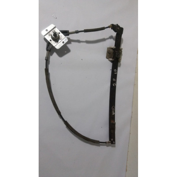 Maquina Vidro Manual Dianteiro Direito Uno 84/13 2 Portas