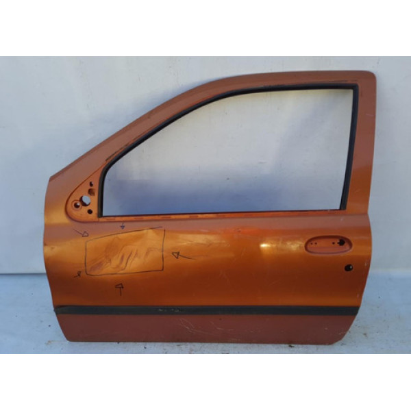 Porta Esquerda Fiat Strada Palio 2 Portas 1996 A 2002 Usada